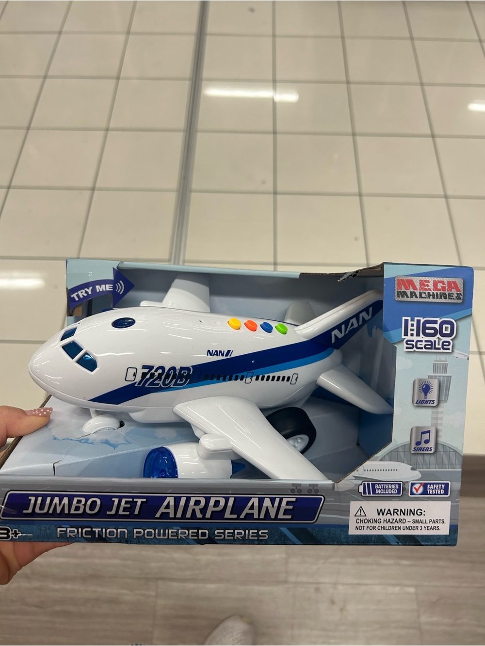 Jumbo Jet Airplane Toy